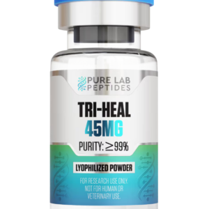 Buy Tri-Heal 45mg peptides (TB-500 25mg + BPC-157 10mg + KPV 10mg)