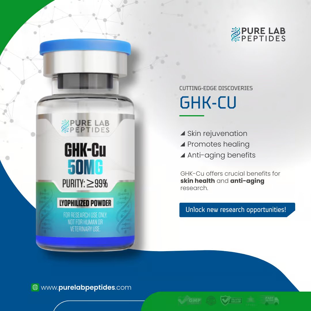 Buy GHK-Cu 50mg Research Peptide - Image 6