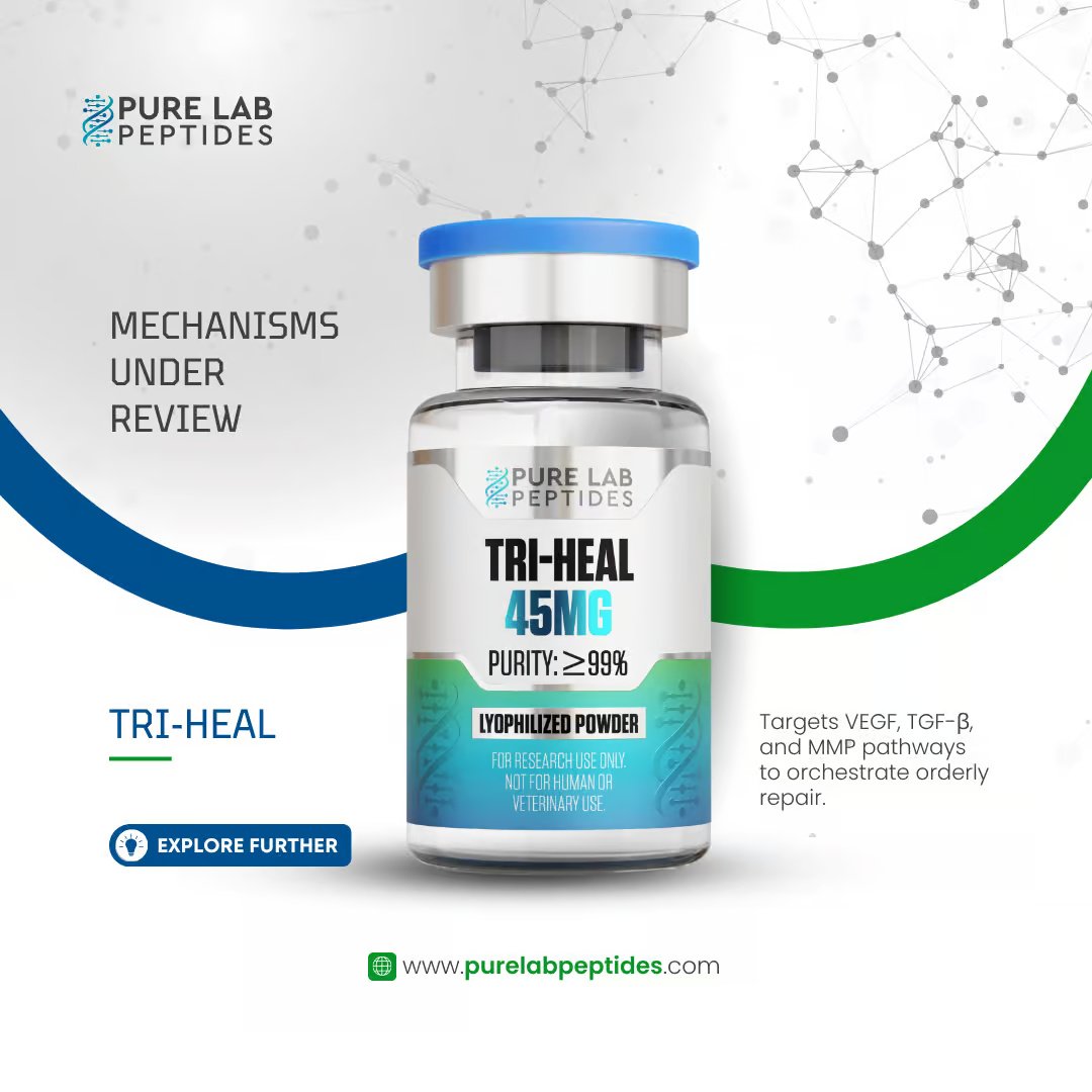 Buy Tri-Heal 45mg peptides (TB-500 25mg + BPC-157 10mg + KPV 10mg) - Image 5
